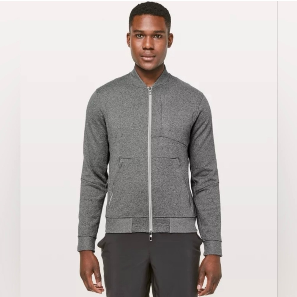 Lululemon Men’s City Sweat Bomber Gray - Medium